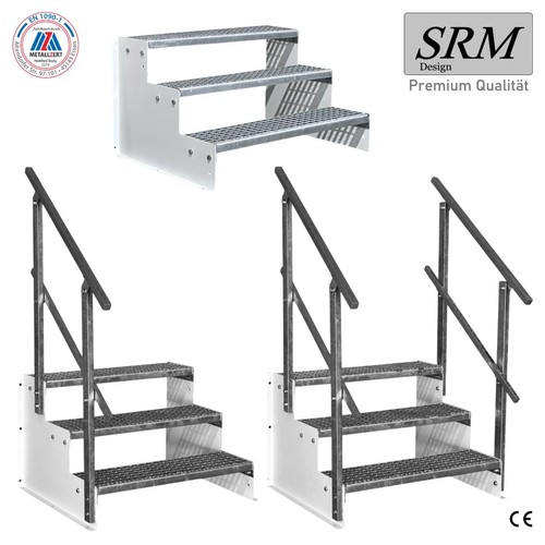 Standtreppe freistehend - , 3