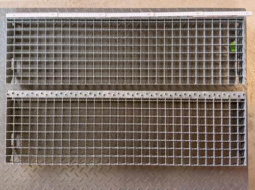 Gebrauchte gitterroststufe - gebrauchte,