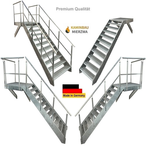 Stahltreppe treppe verzinkt - stahltreppe,