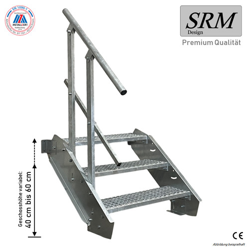 Stufen stahltreppe breite 60 - 3,