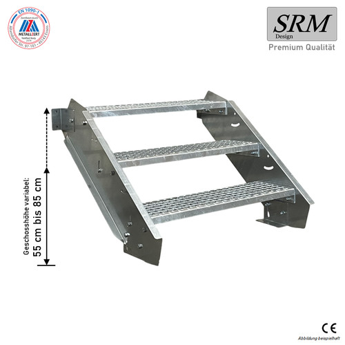 Stufen stahltreppe breite - breite, 60