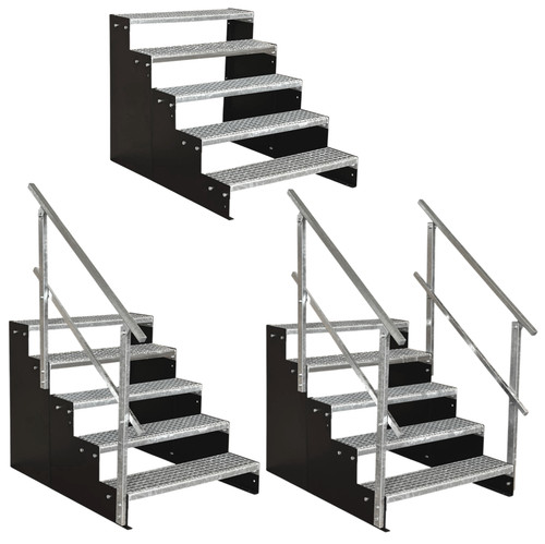 Standtreppe freistehend - , 5