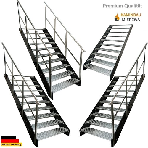 Premium stahl treppe - 10, stufen