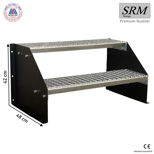 Standtreppe freistehend - , 2