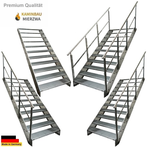 Premium stahlwangen treppe 11 - stahlwangen,
