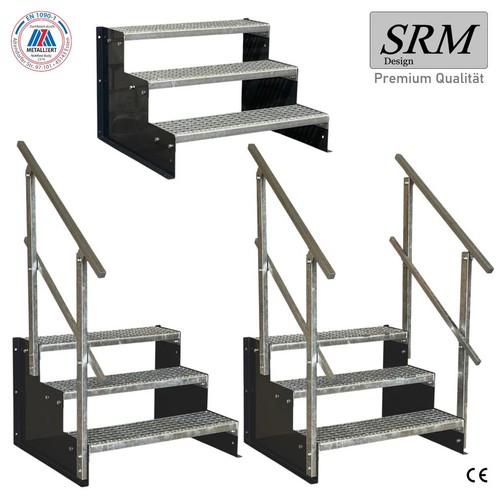 Standtreppe freistehend - , 3