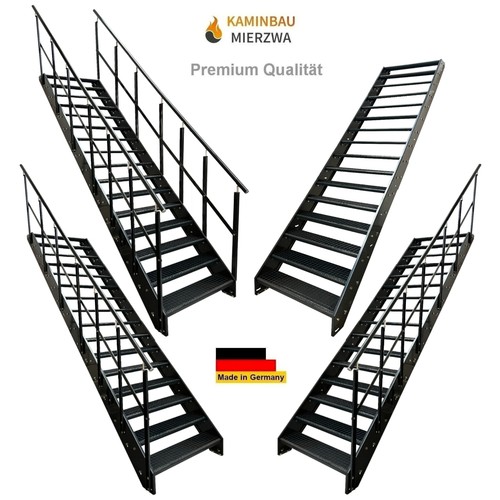 Wangen stahltreppe stufen - stahltreppe, 16