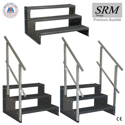 Standtreppe freistehend - , 3