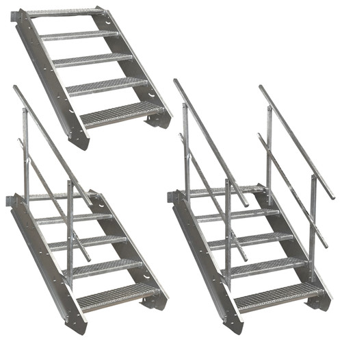 Stufen stahltreppe breite 60 - stahltreppe,
