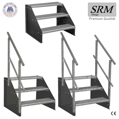 Standtreppe freistehend - , 3