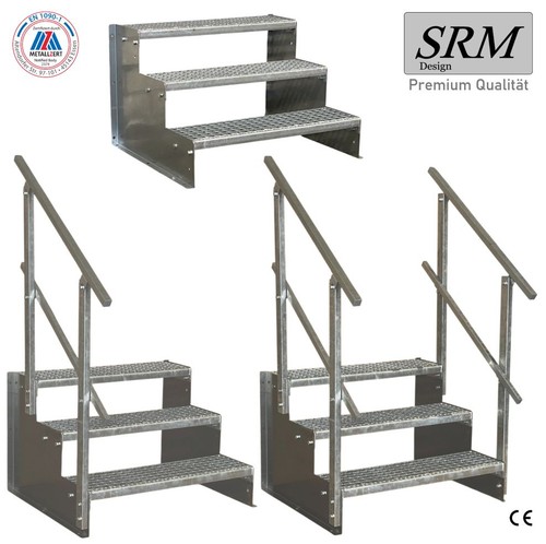 Standtreppe freistehend - , 3