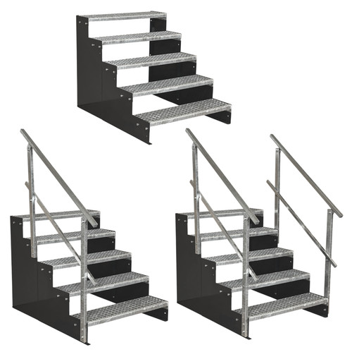Standtreppe freistehend - , 5