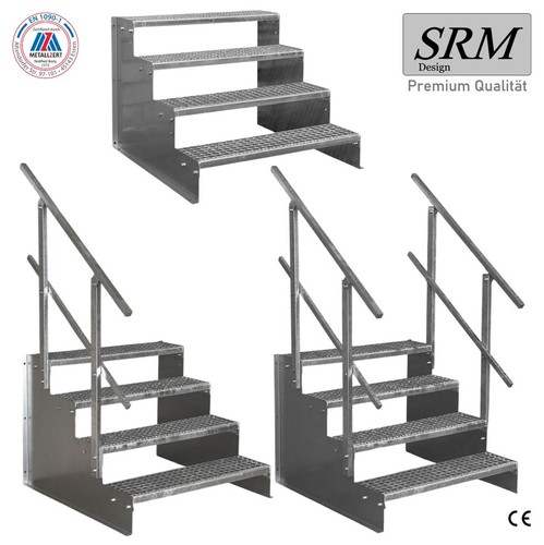 Standtreppe freistehend - , 4